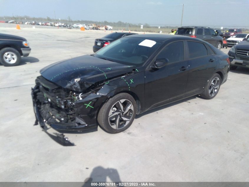 2023 HYUNDAI ELANTRA SEL VIN: KMHLS4AG9PU469256