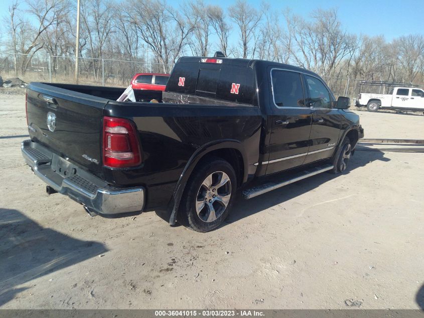 2022 RAM 1500 LARAMIE VIN: 1C6SRFJT6NN333699