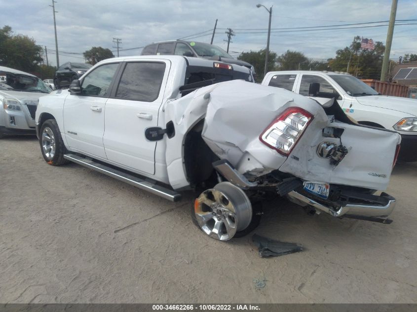 2022 RAM 1500 BIG HORN VIN: 1C6RRFFG0NN237321