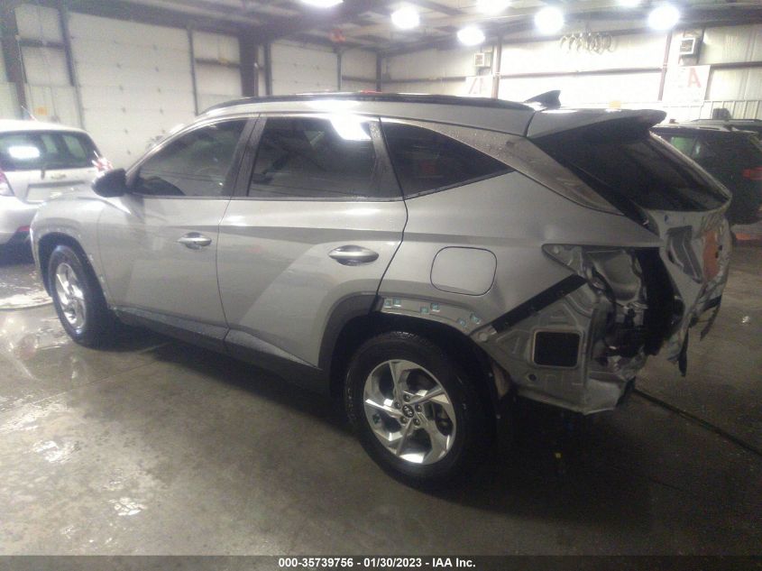 2022 HYUNDAI TUCSON SEL VIN: KM8JB3AE8NU054393