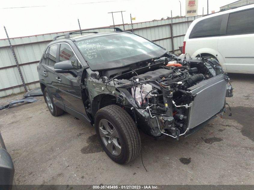 2022 TOYOTA RAV4 HYBRID XLE VIN: 4T3RWRFV3NU076134