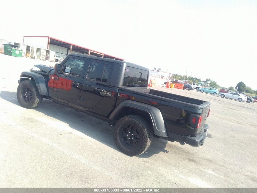 2020 JEEP GLADIATOR SPORT S VIN: 1C6JJTAG9LL129685