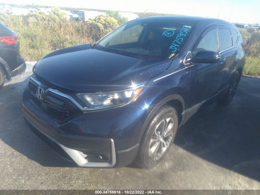 2022 HONDA CR-V EX VIN: 5J6RW1H57NA005770