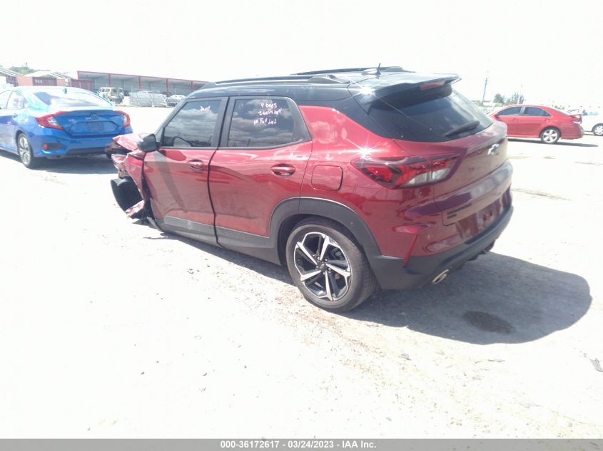 2023 CHEVROLET TRAILBLAZER RS VIN: KL79MUSL3PB001486
