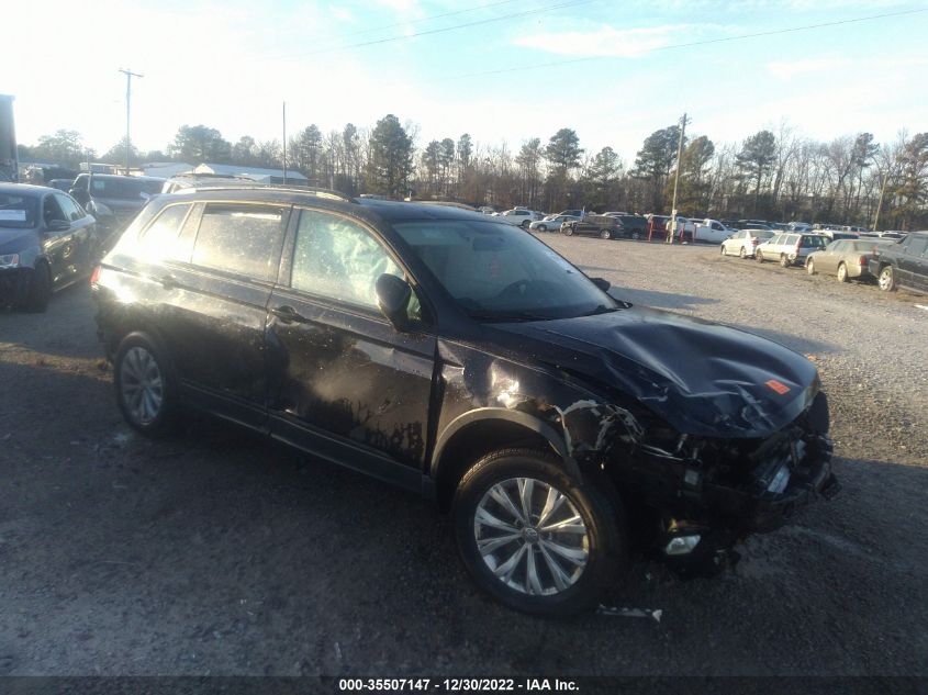 2020 VOLKSWAGEN TIGUAN S VIN: 3VV0B7AX9LM105590