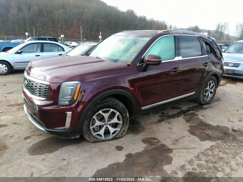 2020 KIA TELLURIDE EX VIN: 5XYP34HC8LG001083