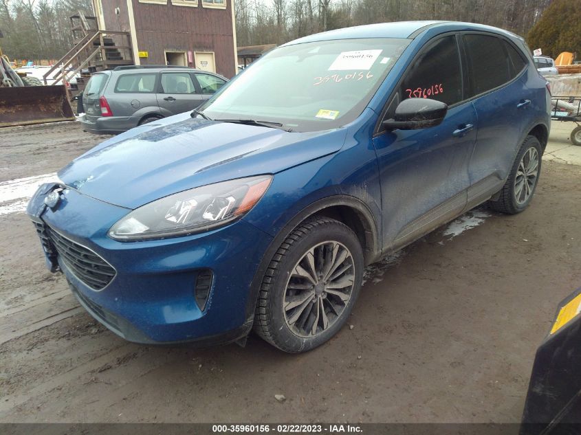 2022 FORD ESCAPE SE VIN: 1FMCU9G60NUA59559