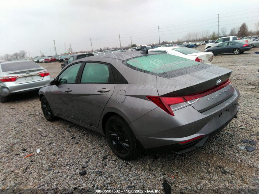 2022 HYUNDAI ELANTRA SEL VIN: KMHLM4AG2NU312319