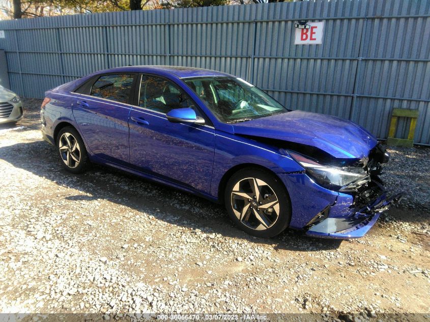 2023 HYUNDAI ELANTRA LIMITED VIN: KMHLP4AGXPU372455