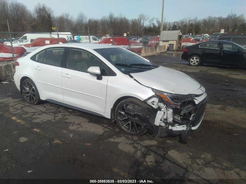 2022 TOYOTA COROLLA SE/SE NIGHTSHADE/APEX SE VIN: JTDS4MCEXN3506985