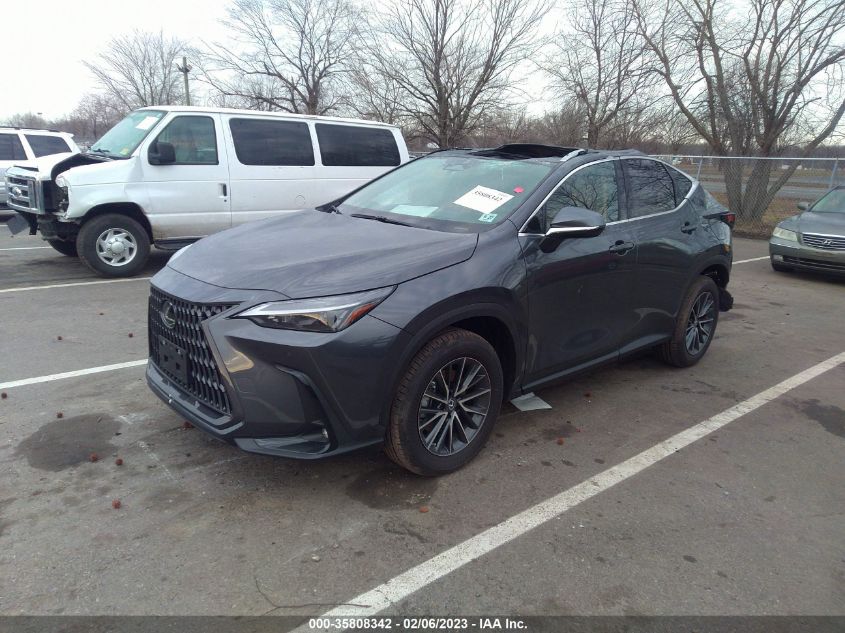 2022 LEXUS NX NX 350H PREMIUM VIN: 2T2GKCEZ2NC005145
