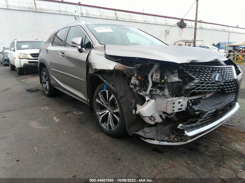2021 LEXUS RX RX 450H VIN: 2T2HGMDA3MC067742
