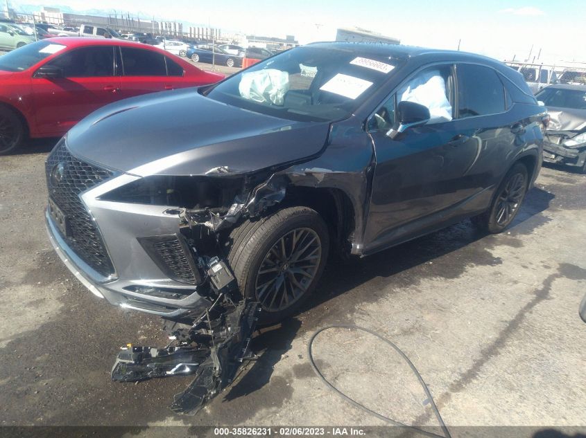 2021 LEXUS RX RX 350 F SPORT HANDLING VIN: 2T2YZMDA4MC278409