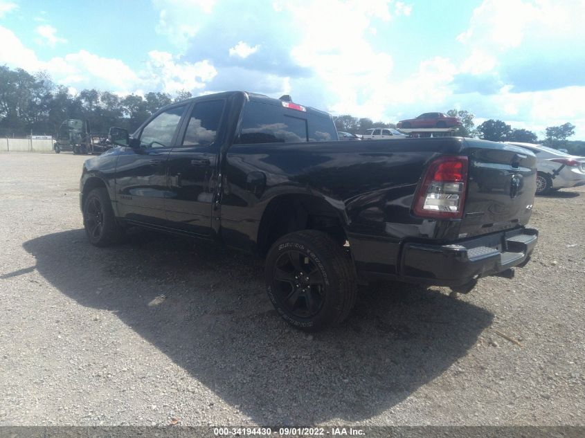 2021 RAM 1500 BIG HORN VIN: 1C6SRFBT0MN761944