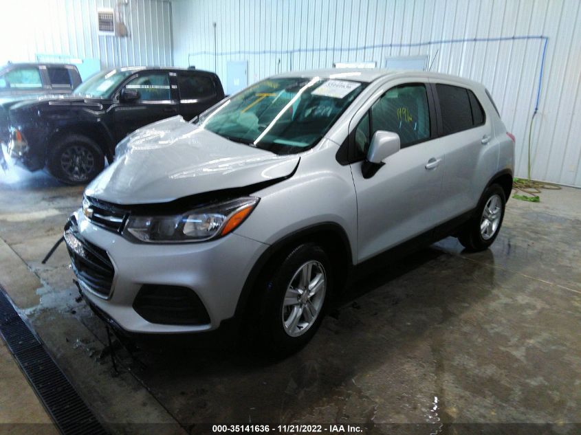 2022 CHEVROLET TRAX LS VIN: KL7CJKSM2NB541792