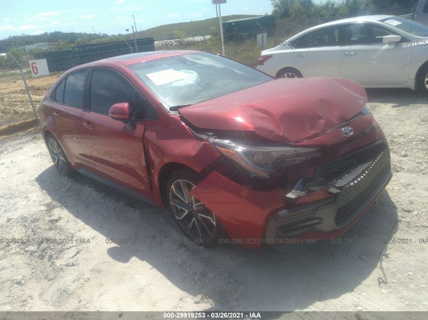 2020 TOYOTA COROLLA SE VIN: 5YFM4RCE2LP052693