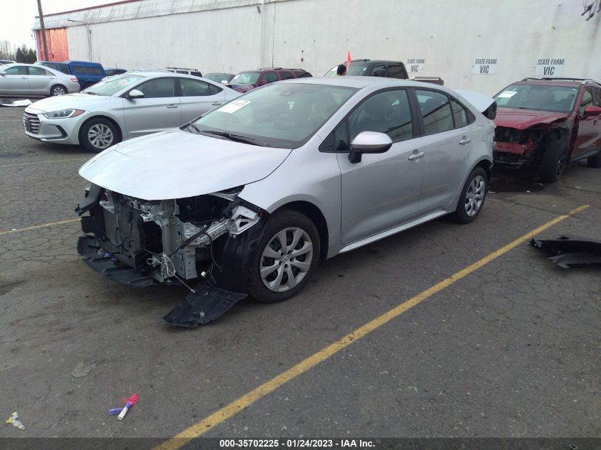 2022 TOYOTA COROLLA LE VIN: 5YFEPMAE2NP301241