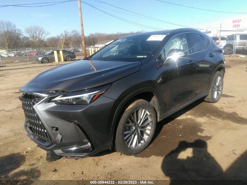 2022 LEXUS NX NX 350H PREMIUM VIN: JTJGKCEZ2N5002275