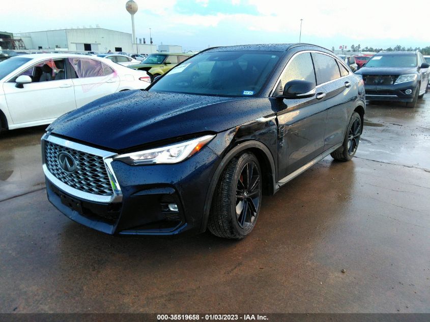 2022 INFINITI QX55 LUXE VIN: 3PCAJ5J32NF113089