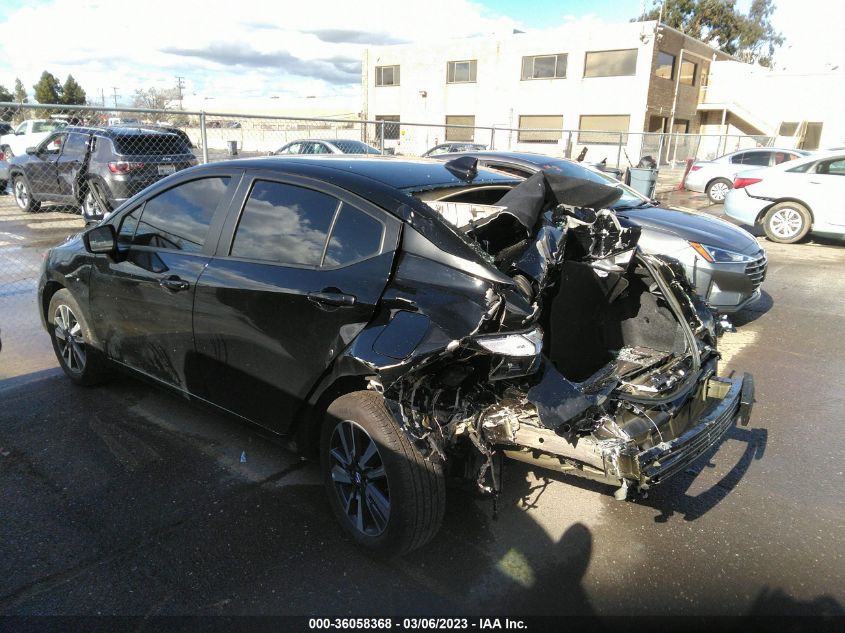 2022 NISSAN VERSA SV VIN: 3N1CN8EV5NL866680