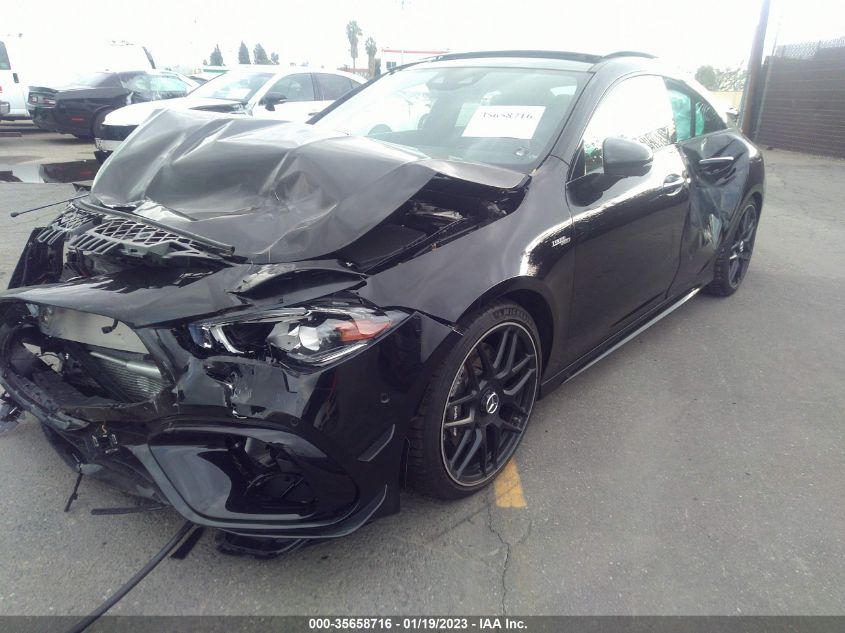 2022 MERCEDES-BENZ CLA AMG CLA 45 VIN: W1K5J5DB6NN291955