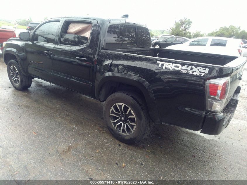 2022 TOYOTA TACOMA 4WD SR/SR5/TRD SPORT VIN: 3TMCZ5AN7NM506164