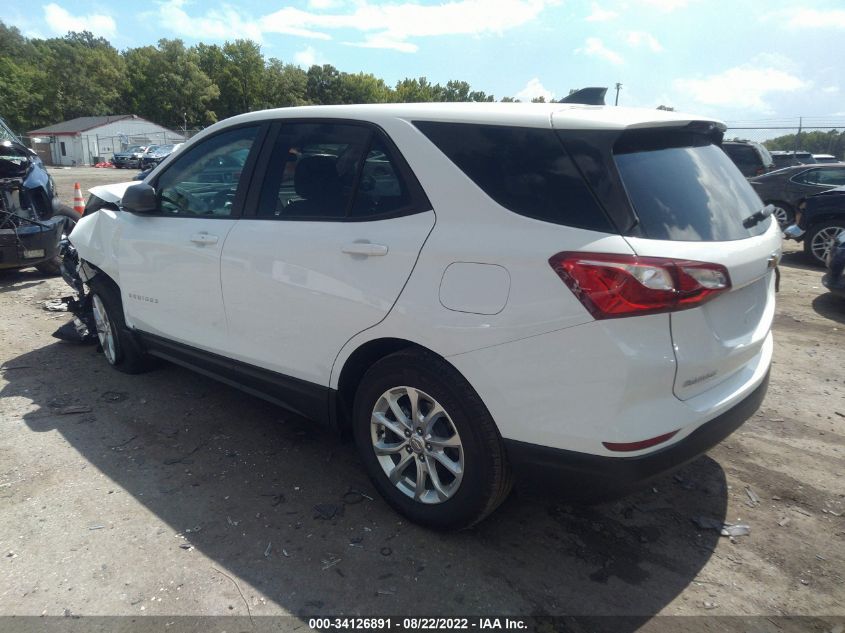 2021 CHEVROLET EQUINOX LS VIN: 3GNAXHEV2MS177111