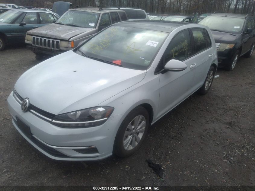 2021 VOLKSWAGEN GOLF TSI VIN: 3VWG57AU3MM009107