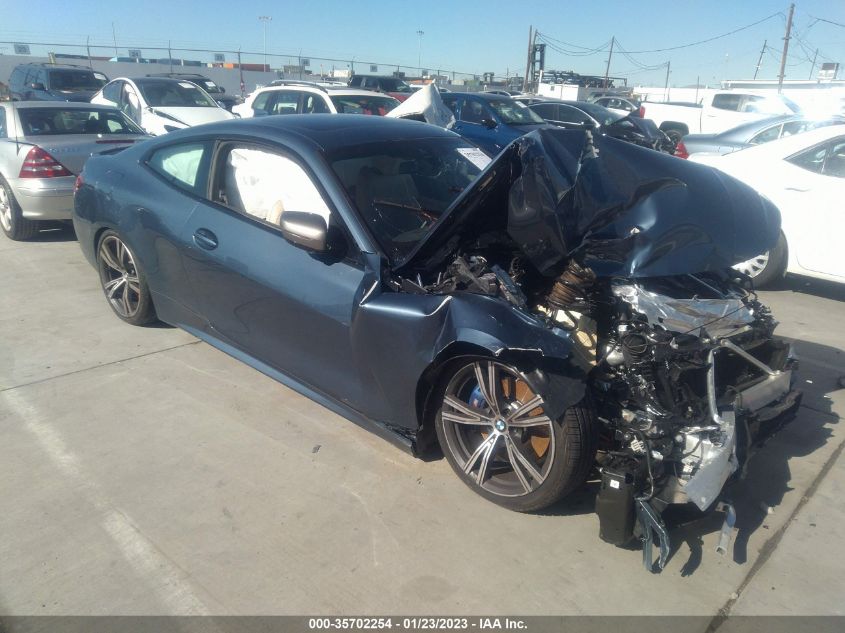 2022 BMW 4 SERIES M440I VIN: WBA83AP02NCH73788