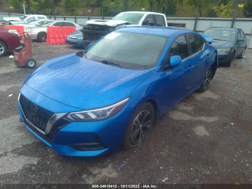 2021 NISSAN SENTRA SV VIN: 3N1AB8CV1MY292731