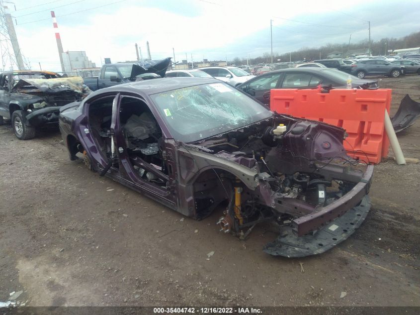 2020 DODGE CHARGER SCAT PACK VIN: 2C3CDXGJ2LH192275