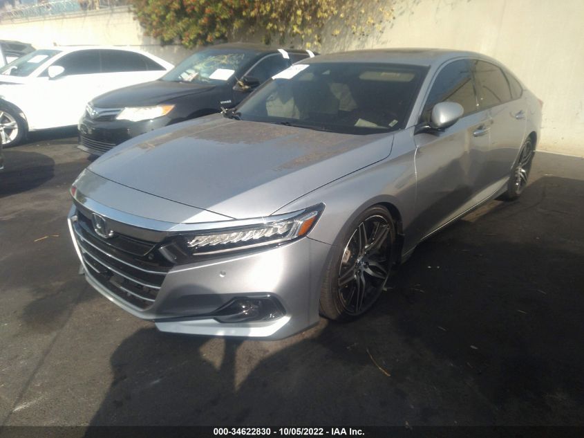 2022 HONDA ACCORD SEDAN TOURING VIN: 1HGCV2F98NA003814