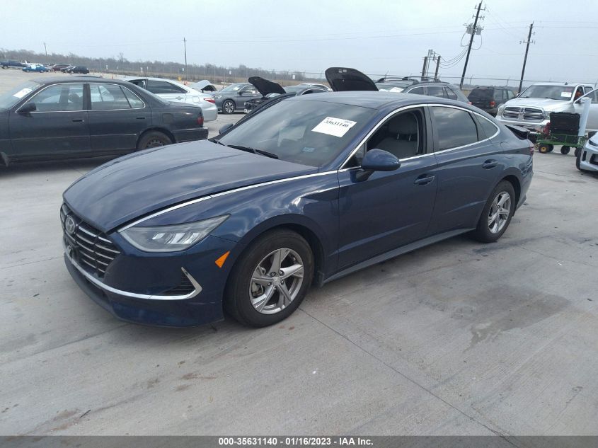 2022 HYUNDAI SONATA SE VIN: 5NPEG4JAXNH141572
