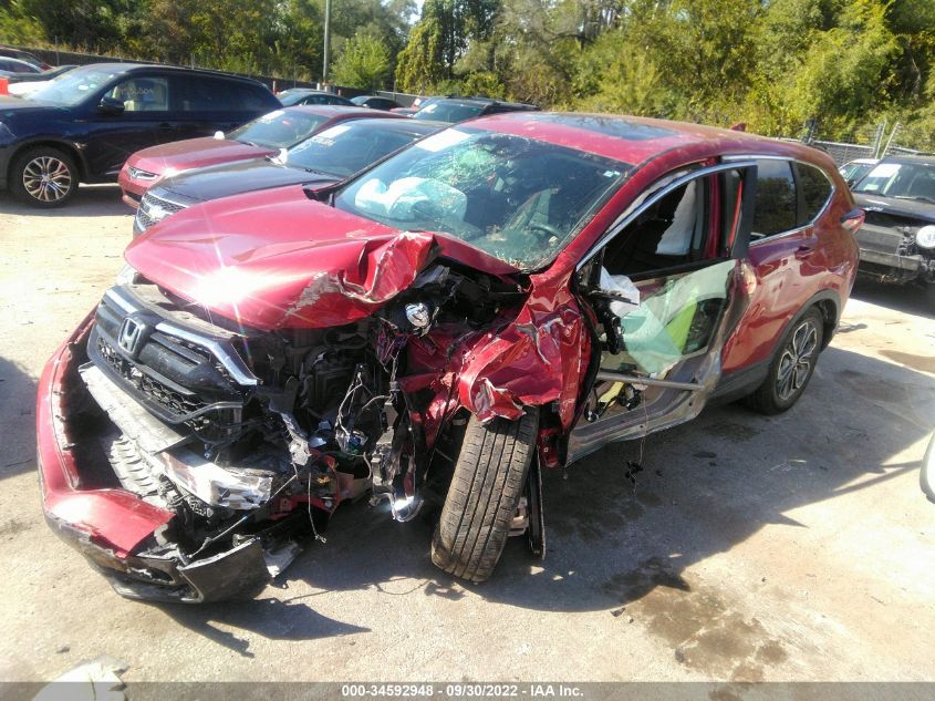 2022 HONDA CR-V EX VIN: 2HKRW2H54NH633869