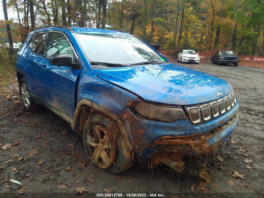 2022 JEEP COMPASS LATITUDE VIN: 3C4NJDBB2NT132910