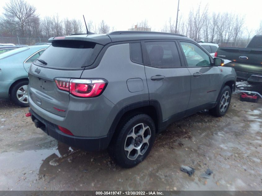 2022 JEEP COMPASS TRAILHAWK VIN: 3C4NJDDB0NT163408