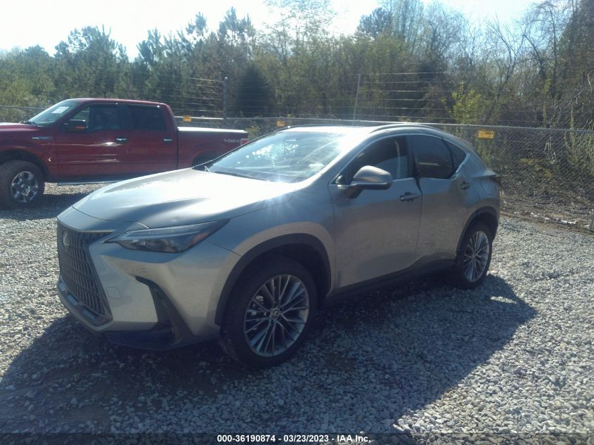 2022 LEXUS NX NX 350 PREMIUM VIN: 2T2GGCEZXNC006240