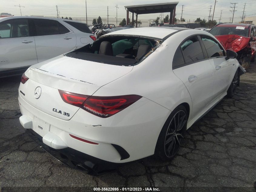 2022 MERCEDES-BENZ CLA AMG CLA 35 VIN: W1K5J5BB6NN289206