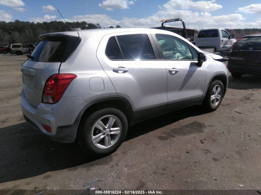 2022 CHEVROLET TRAX LS VIN: KL7CJKSM9NB544642