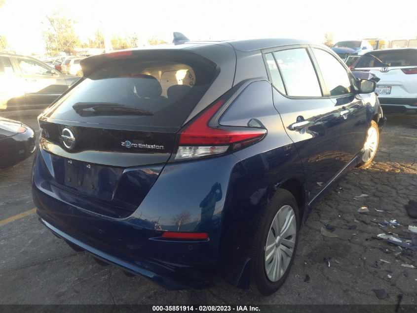 2022 NISSAN LEAF S VIN: 1N4AZ1BV1NC562252