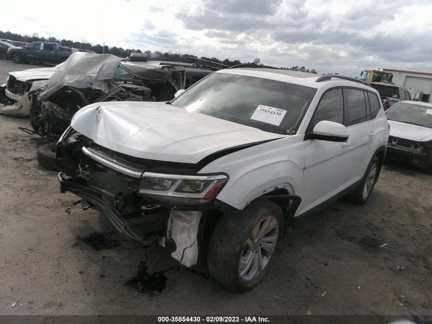 2022 VOLKSWAGEN ATLAS 3.6L V6 SE W/TECHNOLOGY VIN: 1V2JR2CA2NC508162