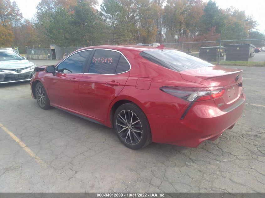 2021 TOYOTA CAMRY SE VIN: 4T1T11AK0MU424370