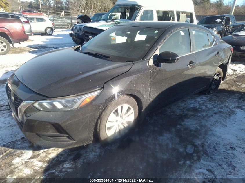 2022 NISSAN SENTRA S VIN: 3N1AB8BV3NY254176