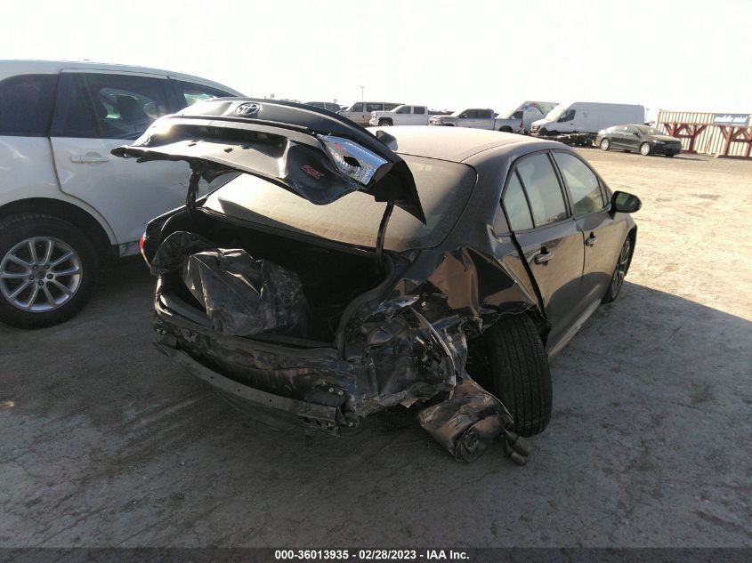 2022 TOYOTA COROLLA SE/SE NIGHTSHADE/APEX SE VIN: JTDS4MCE3NJ091391