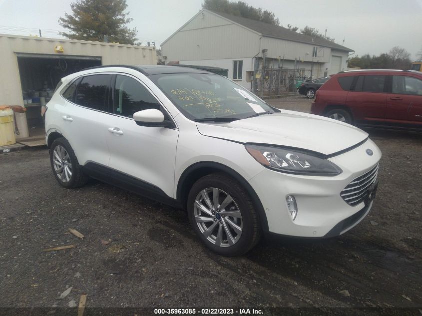 2022 FORD ESCAPE TITANIUM VIN: 1FMCU9J98NUA02979