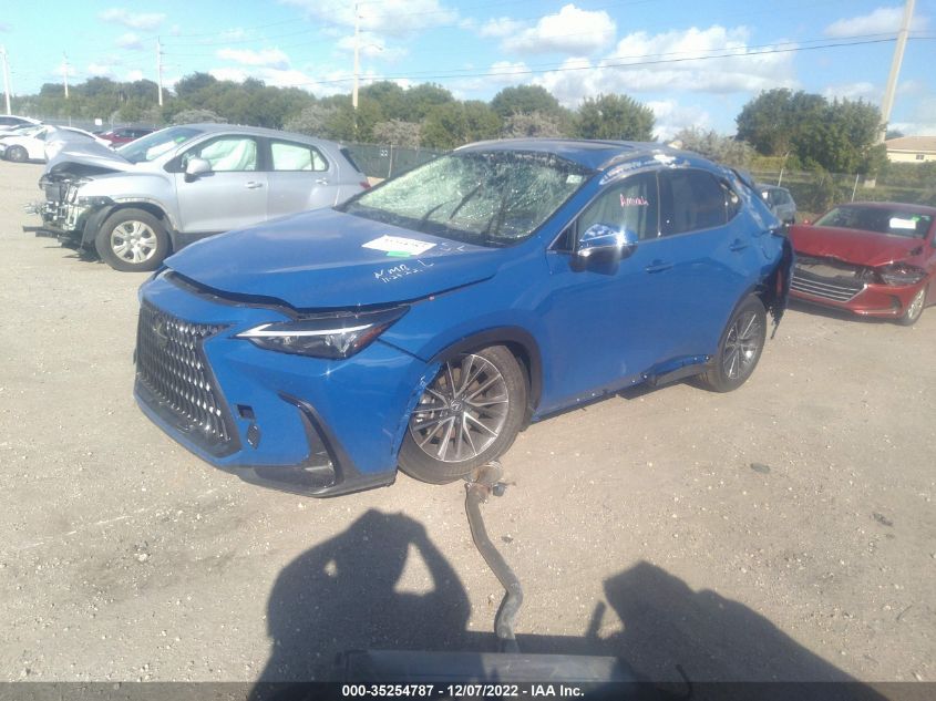2022 LEXUS NX NX 350 PREMIUM VIN: 2T2GGCEZ8NC014417
