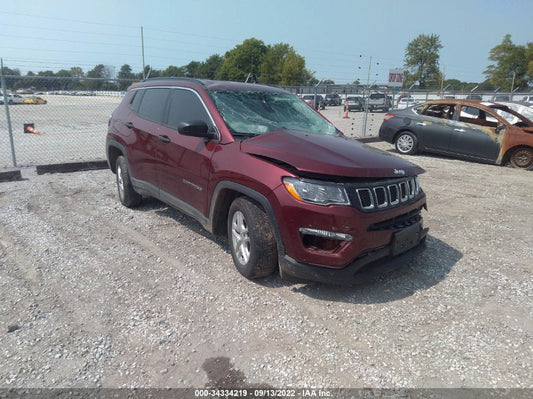 2021 JEEP COMPASS SPORT VIN: 3C4NJCAB0MT508529