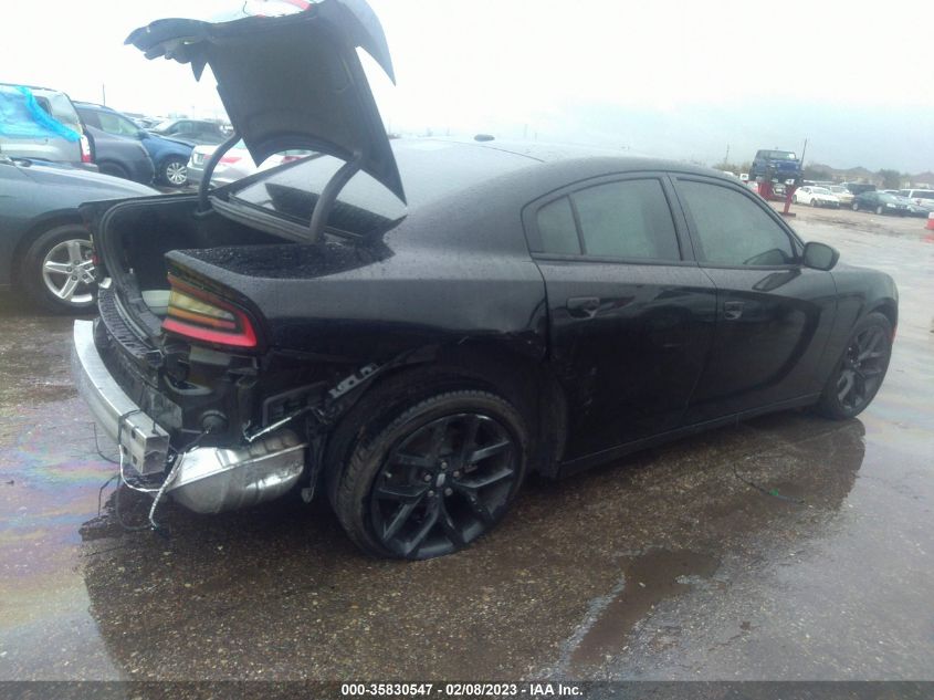 2022 DODGE CHARGER SXT VIN: 2C3CDXBG9NH190022