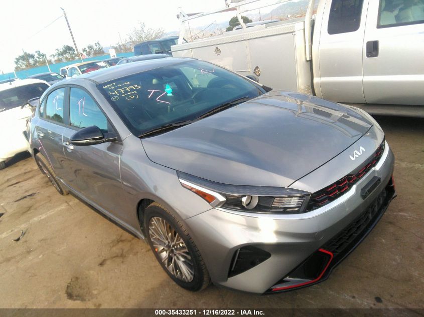 2022 KIA FORTE GT-LINE VIN: 3KPF54AD0NE447897