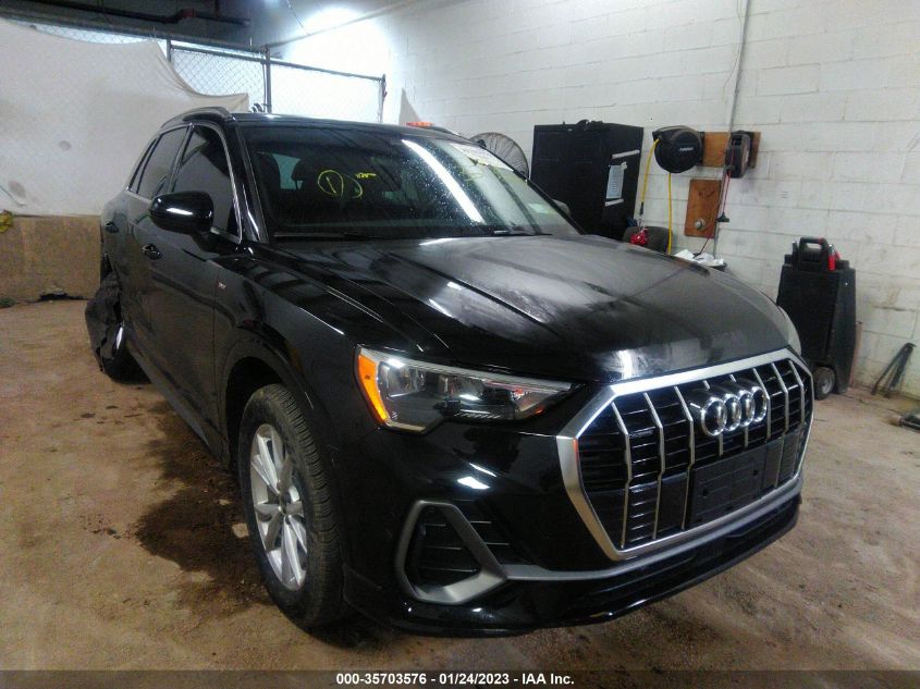 2022 AUDI Q3 S LINE PREMIUM VIN: WA1DECF37N1126082